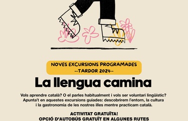 Programación nuevas excursiones de «La llengua camina» otoño 2024